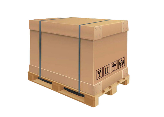 밸브와 220l 1000l 종이 액체 패키지 IBC 탱크 용기